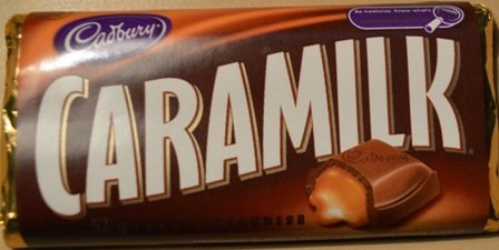 Caramilk chocolate bar