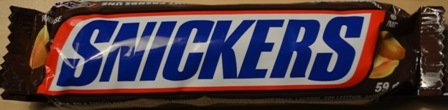 Snickers chocolate bar