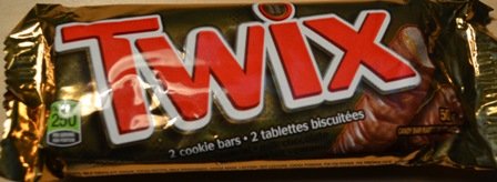 Twix chocolate bar